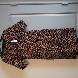 J.Crew Leopard print dress